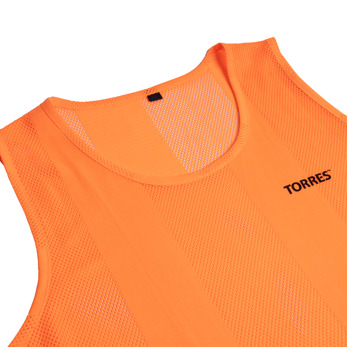 Манишка TORRES односторонняя, TR11043OR, р.Sr, тренировочная, полиэстер, оранжевый