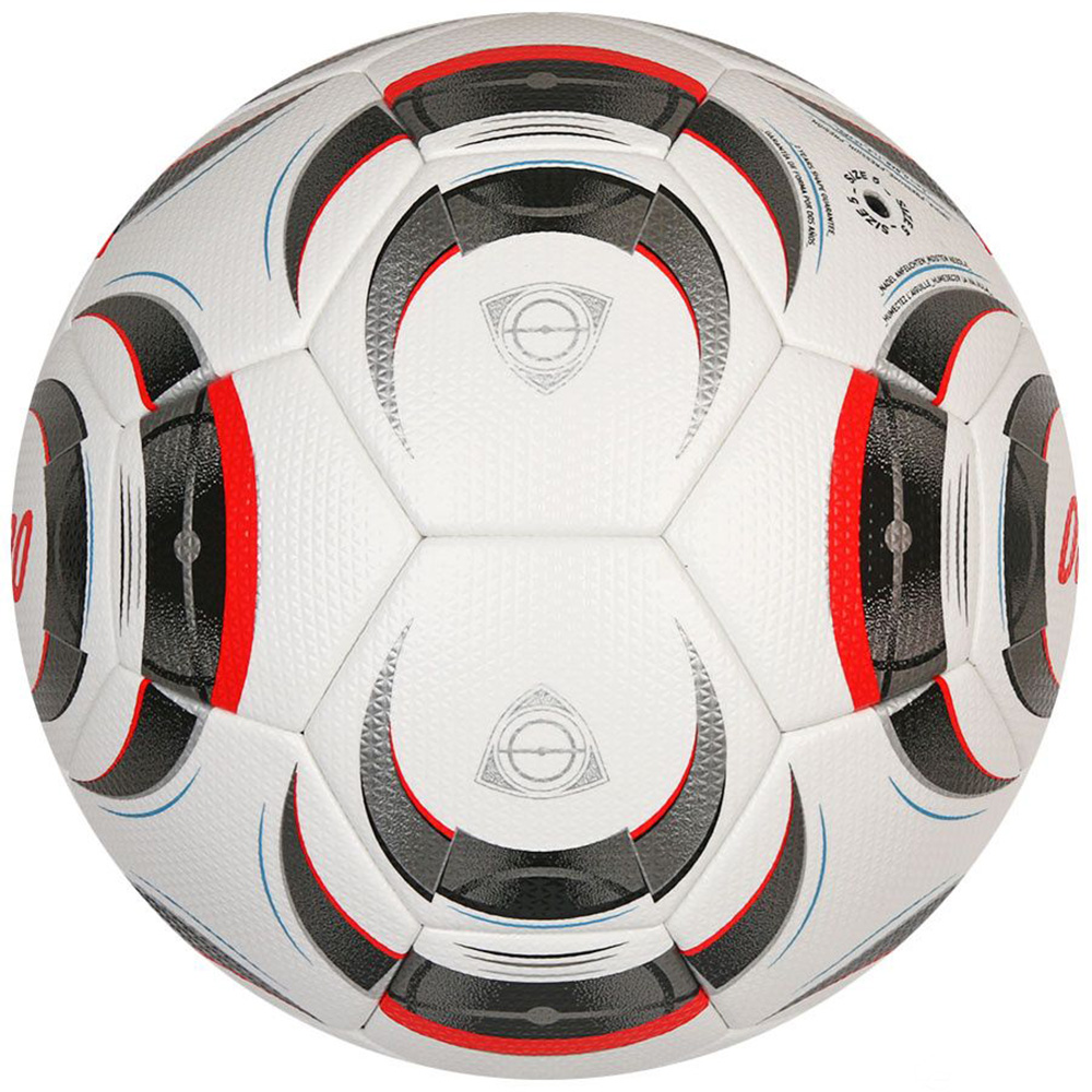 Мяч футб. ADIDAS Tiro Pro JW1533, р.5, FIFA Pro, 32 пан., ПУ, термосшивка, бело-серо-красный