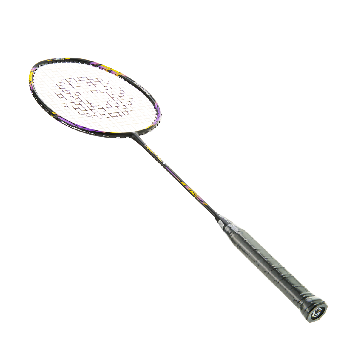 Ракетка бадм. TORRES Carbon PRO6, BD23521,для продв., стерж/обод из карбона,со струнами, фиол