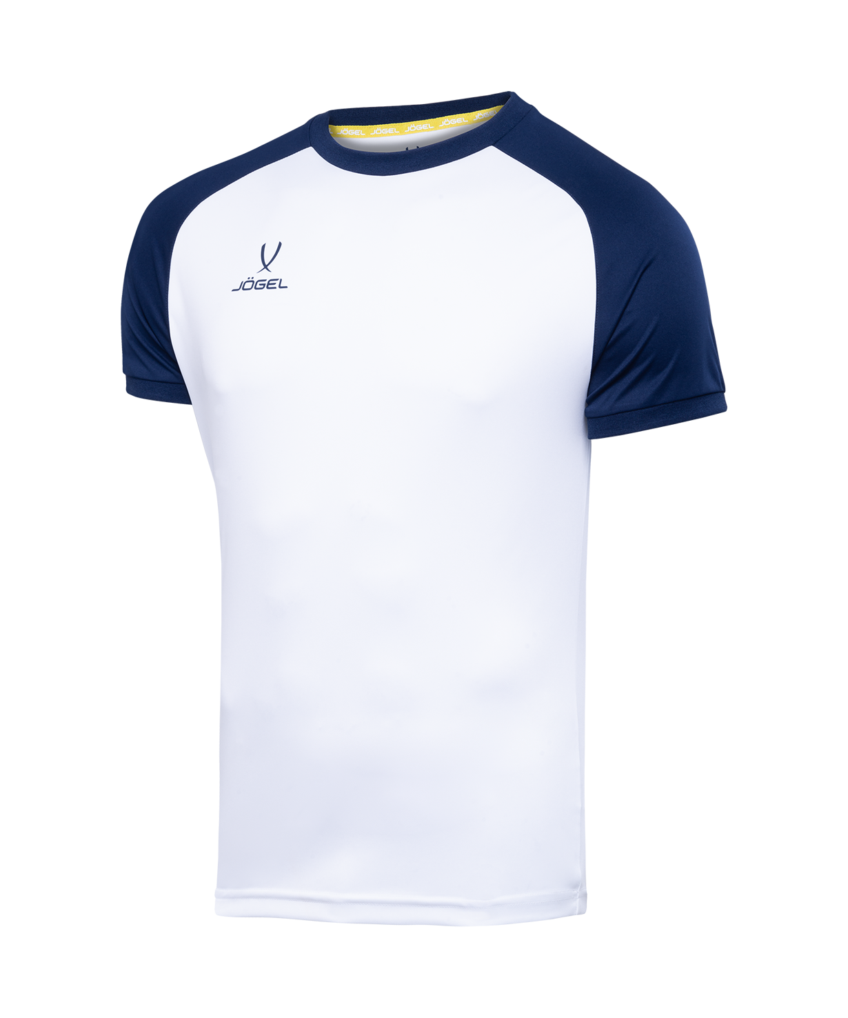 Футболка игровая JOGEL CAMP Reglan Jersey, белый/темно-синий, детский