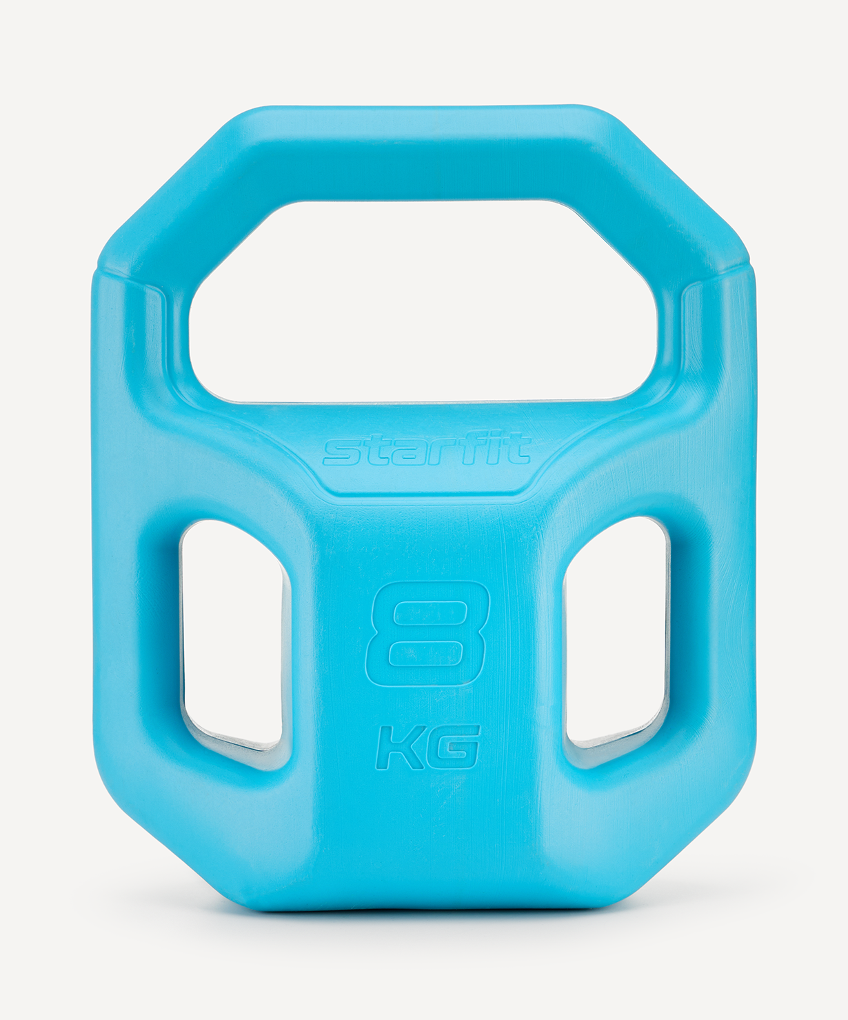 Гиря пластиковая STARFIT DB-505, 8 кг, синий