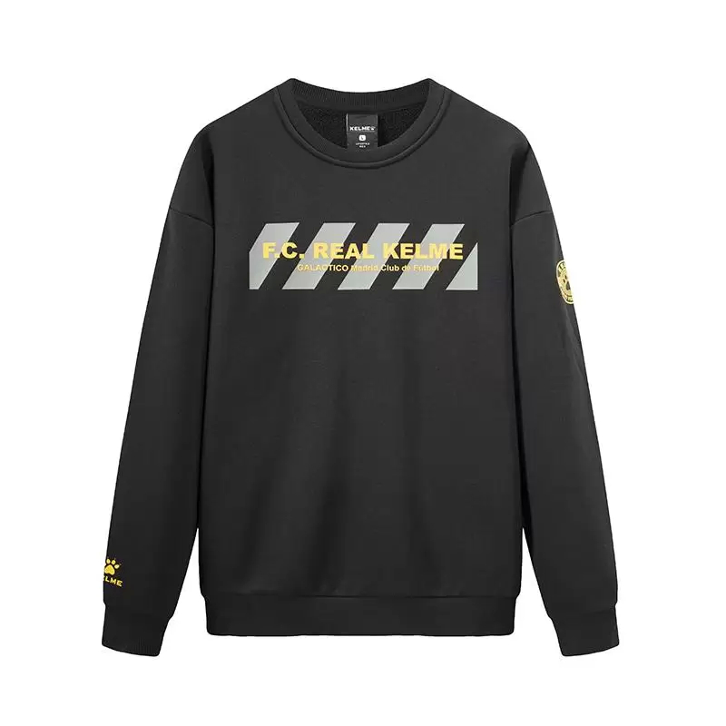 Свитшот KELME Men's Round Neck Sweater Black