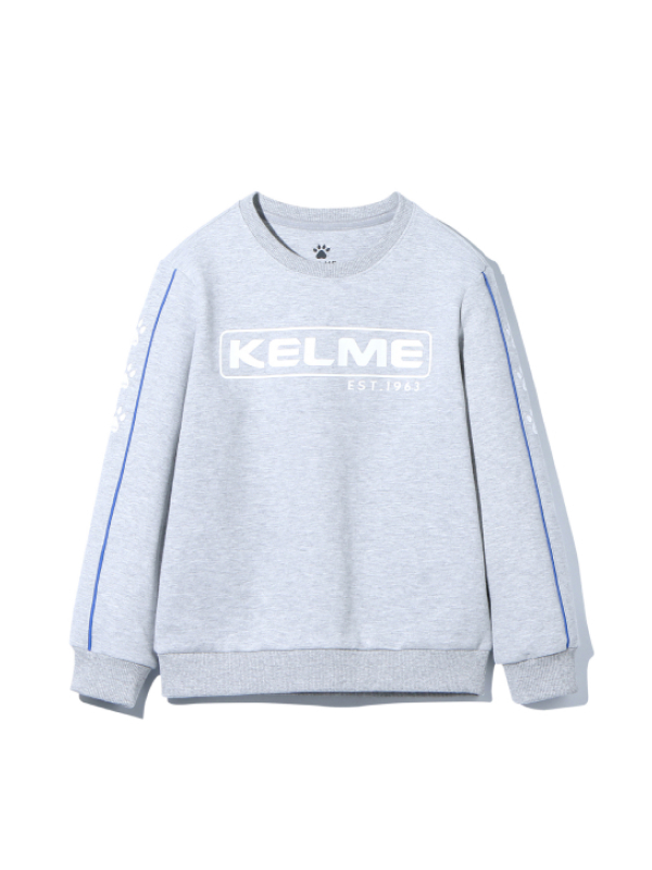 Детский свитшот KELME Boy's Hooded Sweatshirt Grey