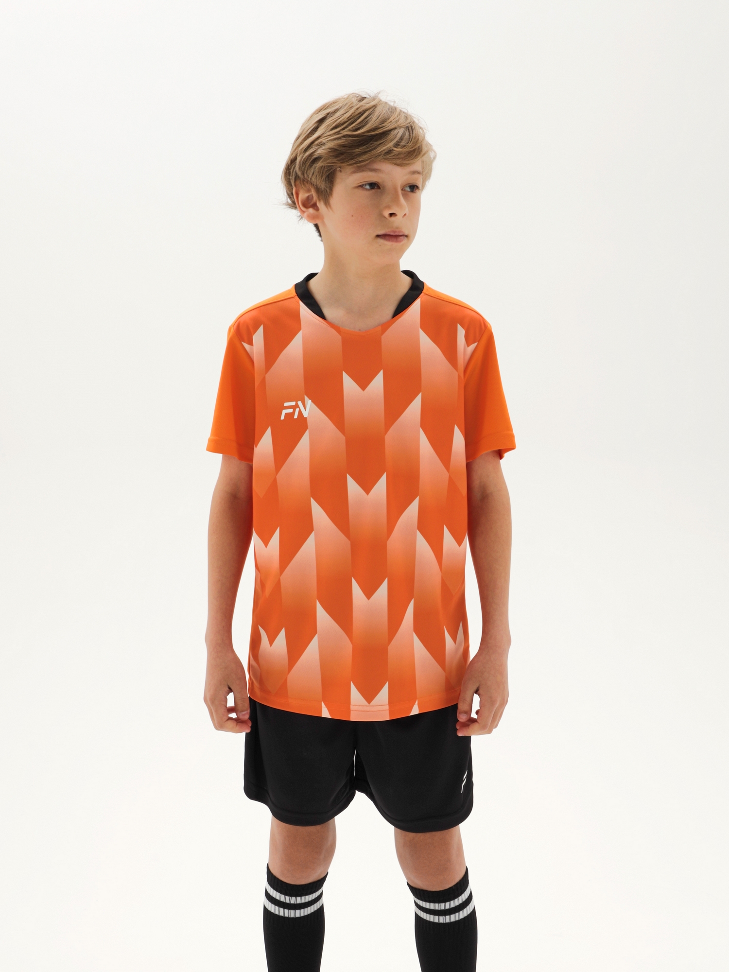 Детская футбольная форма FN Maple Kid (Orange/Black)