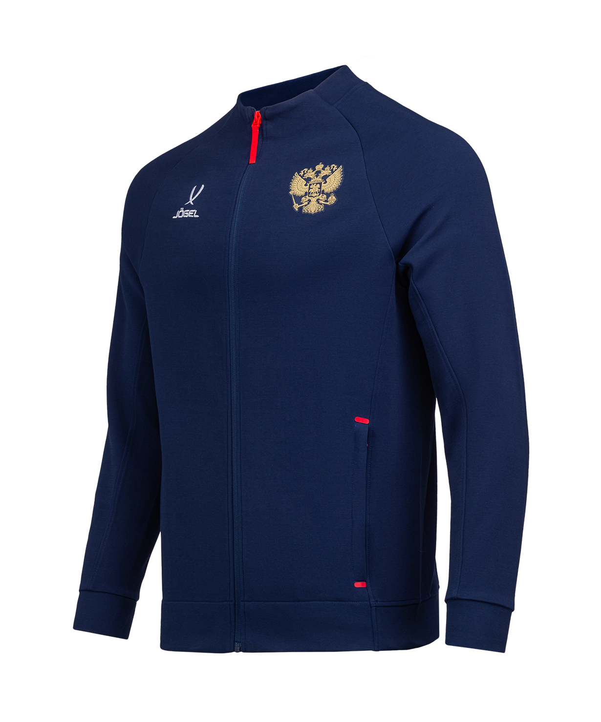 Олимпийка JOGEL NATIONAL Essential FZ Jacket, темно-синий