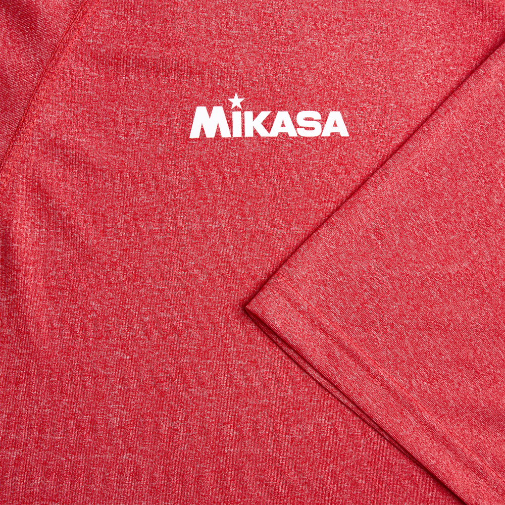 Футболка MIKASA MT193-0194-2XL, р.2XL, 100% полиэстер, коралловый