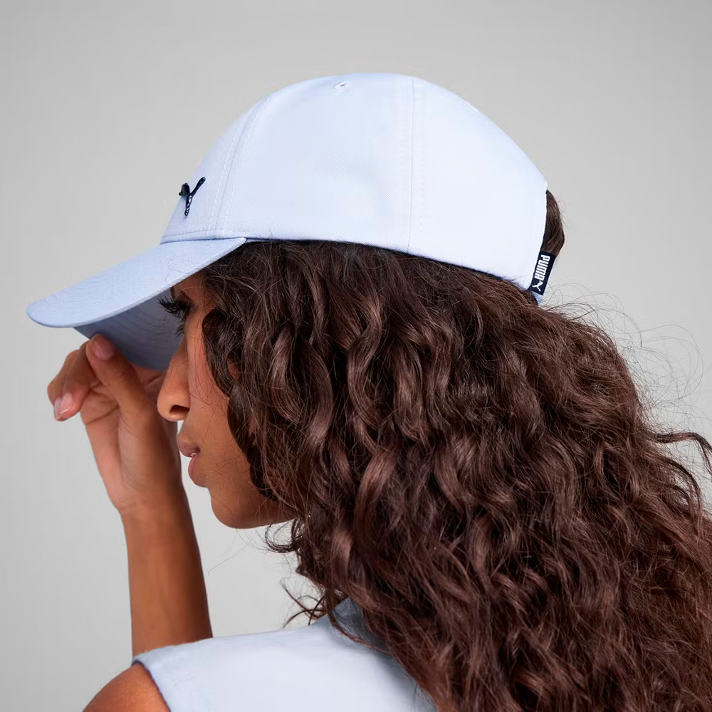 Бейсболка спорт. PUMA Metal Cat Cap  02599403, 100% полиэстер, светло-лавандовый