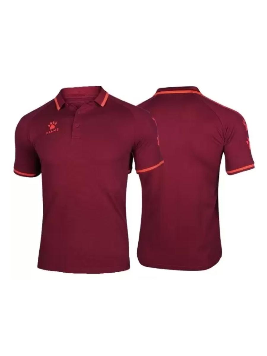 Футболка-поло KELME 19 Middle Class Training Polo Shirt Burgundy