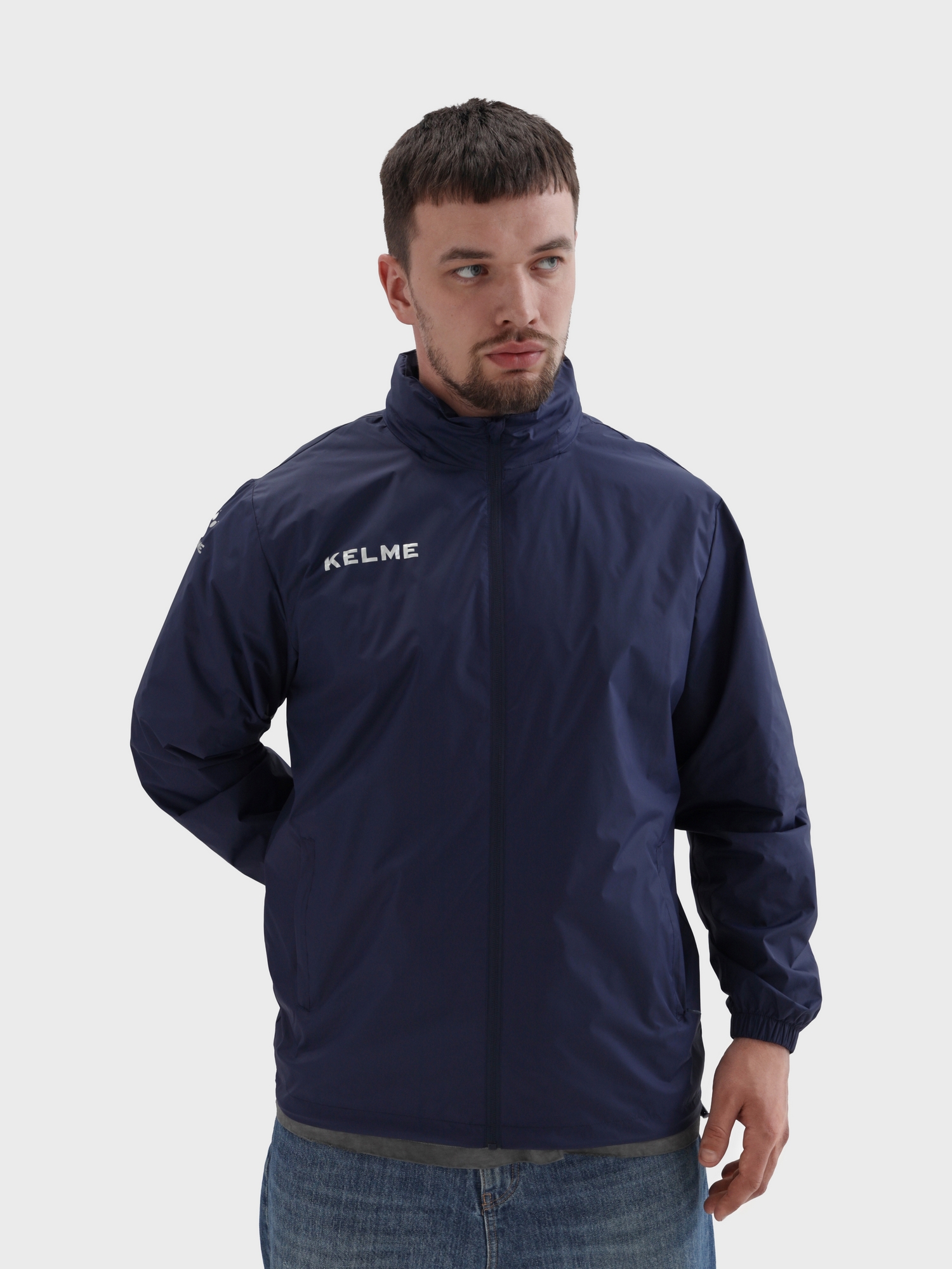 Ветровка KELME Woven Jacket Dark Blue