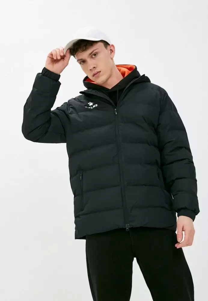 Пуховик KELME Hooded Short Jacket Black
