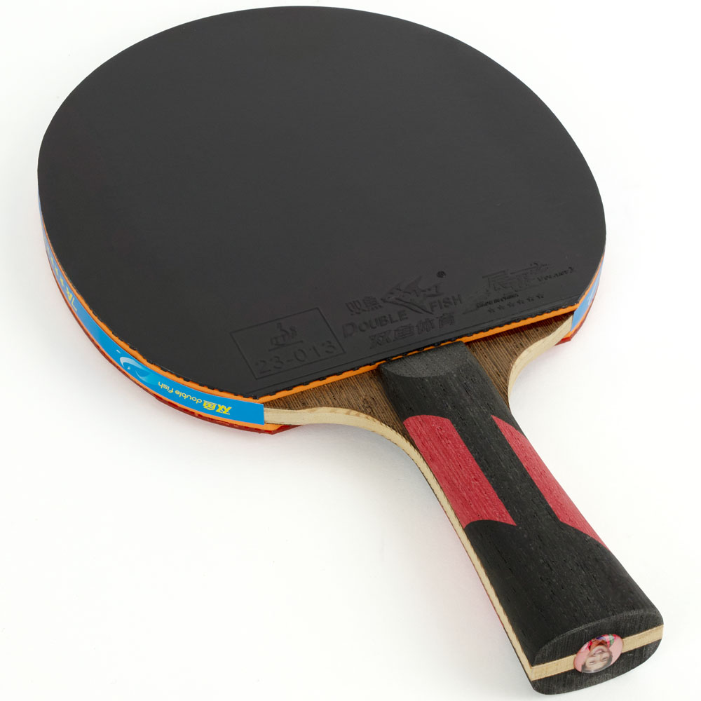 Ракетка для н/т DOUBLE FISH 7A+C, для професс.,ITTF Appr.,накл.2,1мм,+ 2 мяча V40+мм ITTF Appr