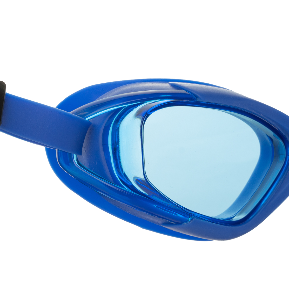 Очки для плав.TORRES Fitness, SW-32214BB,голуб.линзы, син. оправа, раздв.регул.ремешок