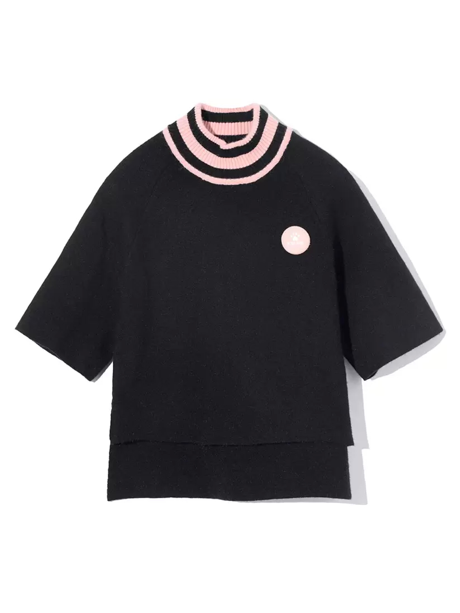 Детская футболка KELME Girls Half Turtleneck Sweater Women Black