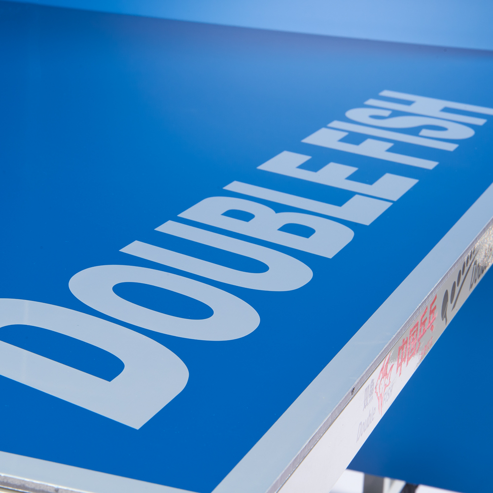 Стол для наст. тенниса DOUBLE FISH AW-138, Outdoor для открытого воздуха, толщина 6мм, синий