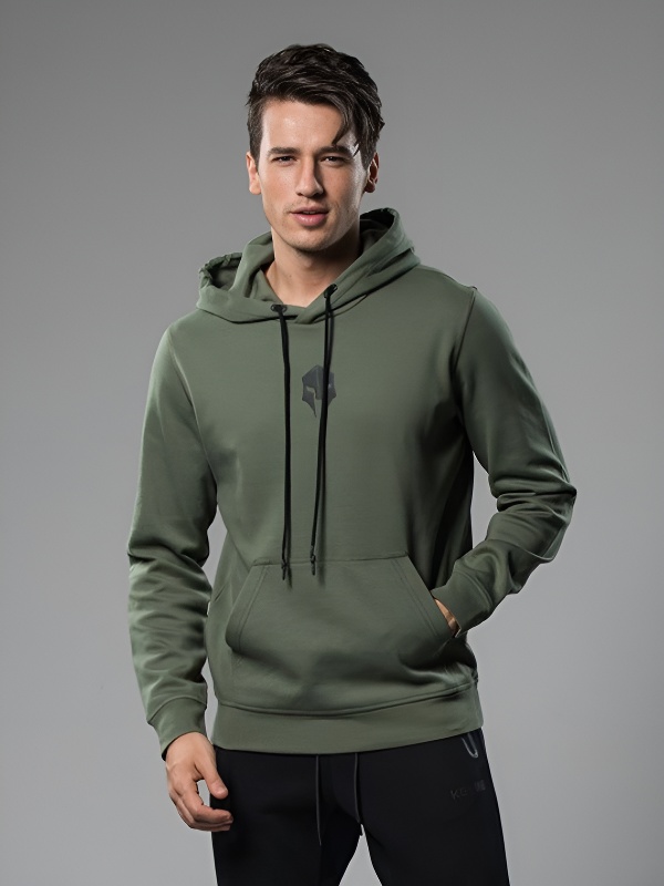 Худи KELME Men's Pullover Sweater Dark Green