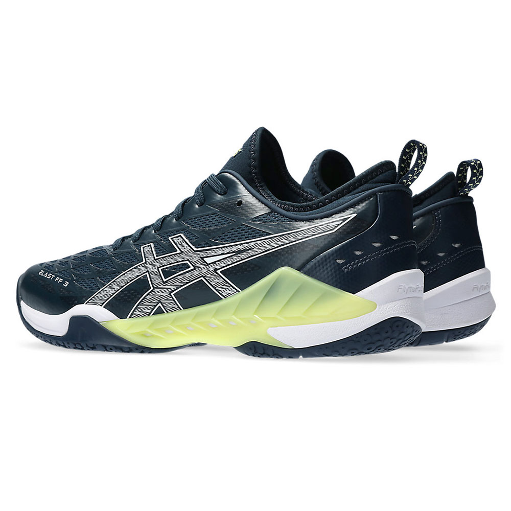 Кроссовки волейб. муж. ASICS Blast FF3 1071A076 401,р.11(рос.43.5),текстиль,кожзам, темно-синий