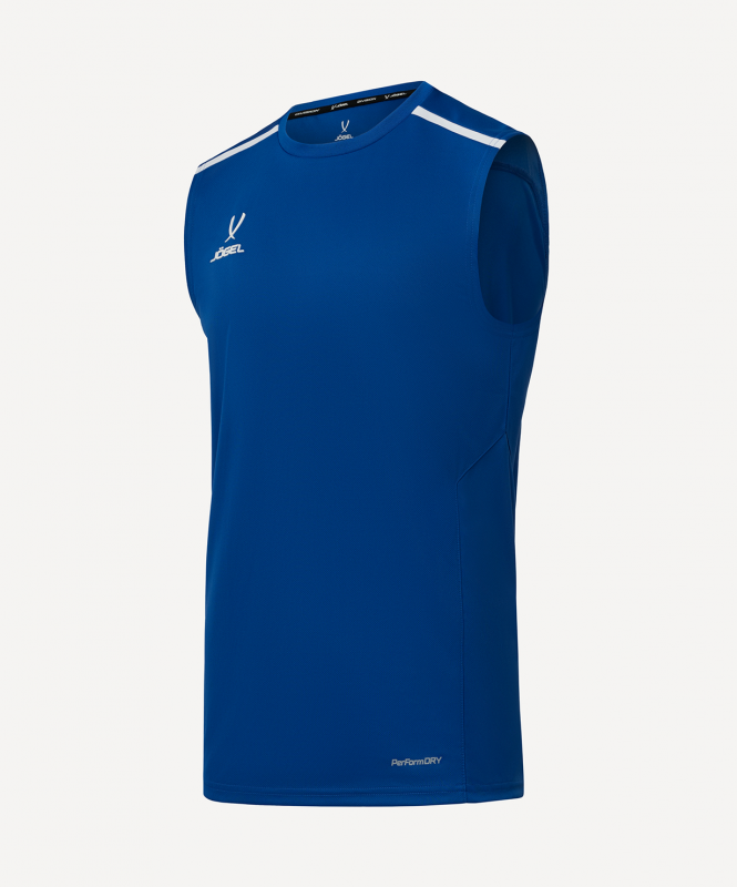 Майка тренировочная JOGEL DIVISION PerFormDRY Training Sleeveless, синий, размер L