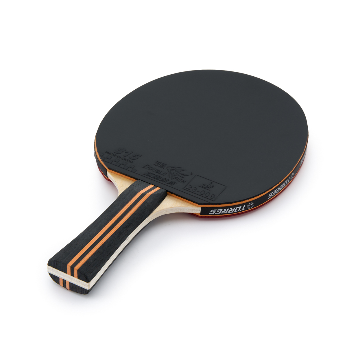 Ракетка для н/т TORRES Master 3*, TT23007, для тренировок, накладка 2,0 мм, конич. ручка