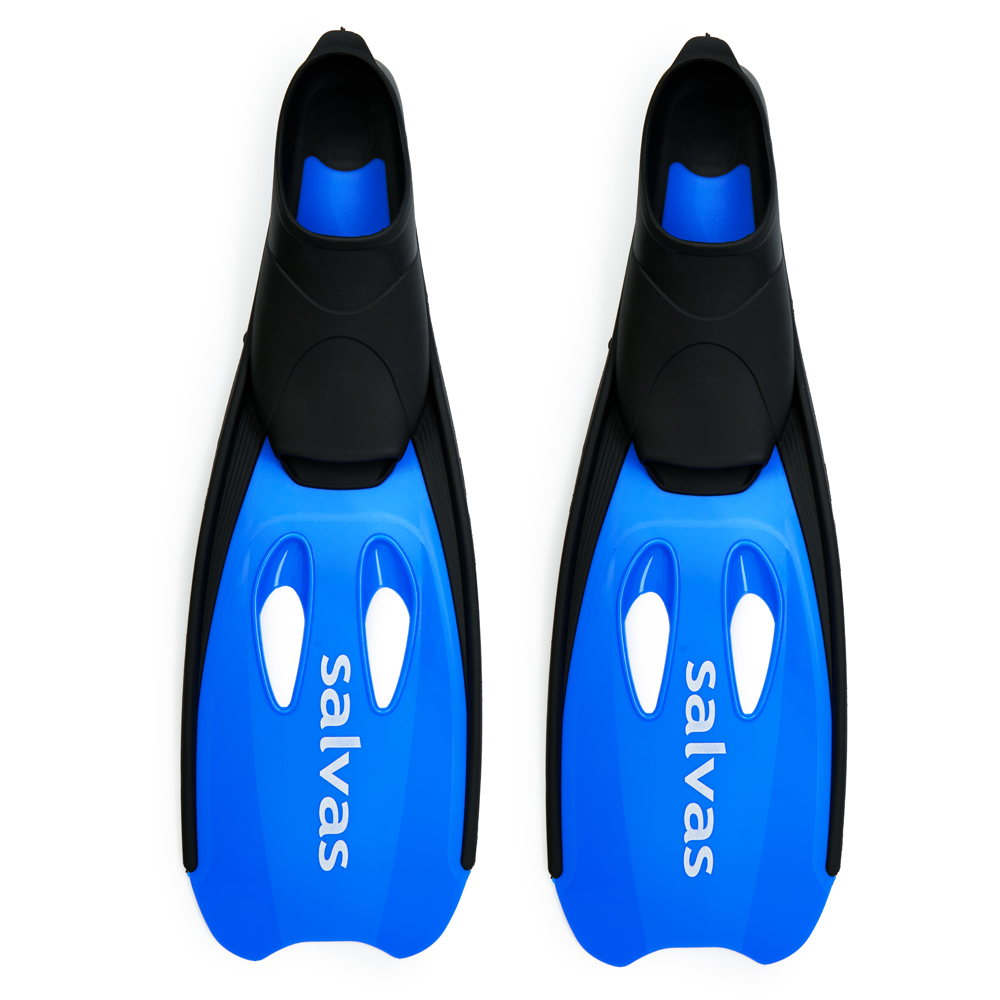 Ласты для плав. Salvas Cancun Fin, BA12538BTSTS,TPR и Technoflex, р.38-39, синий