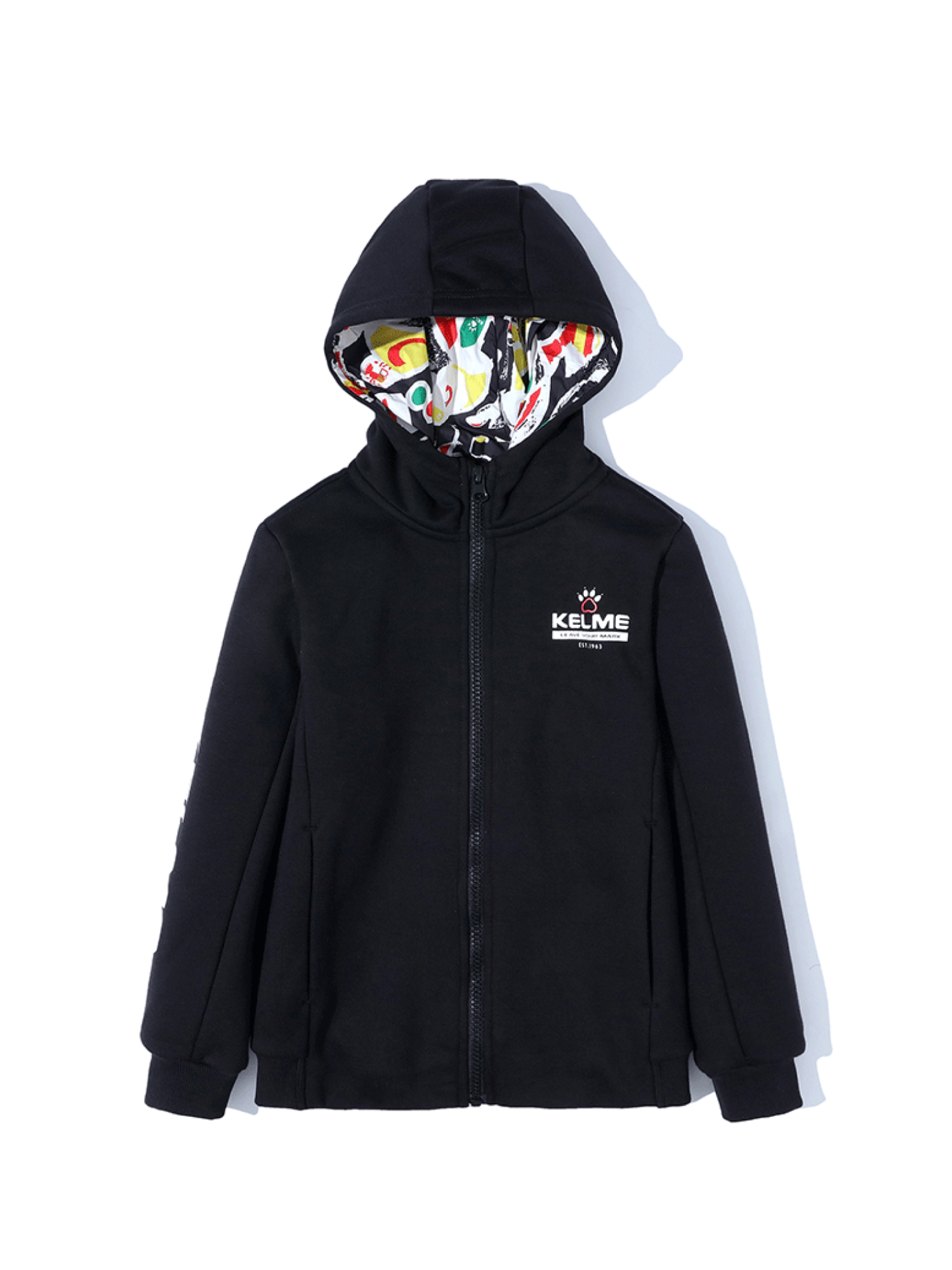Детская толстовка KELME Boys Cardigan Sweater Black