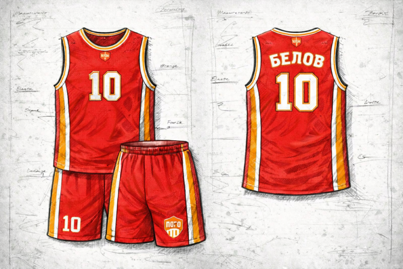 Баскетбольная форма на заказ
