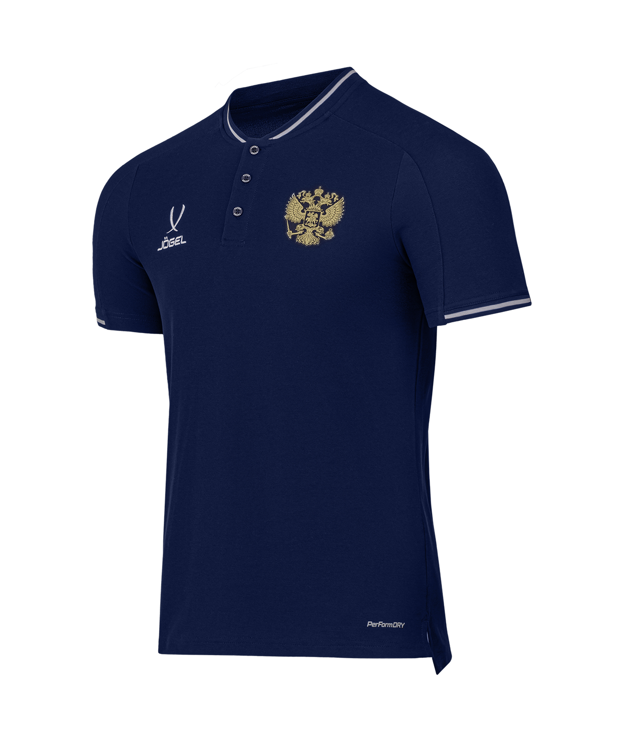 Поло JOGEL NATIONAL PerFormDRY Polo, темно-синий