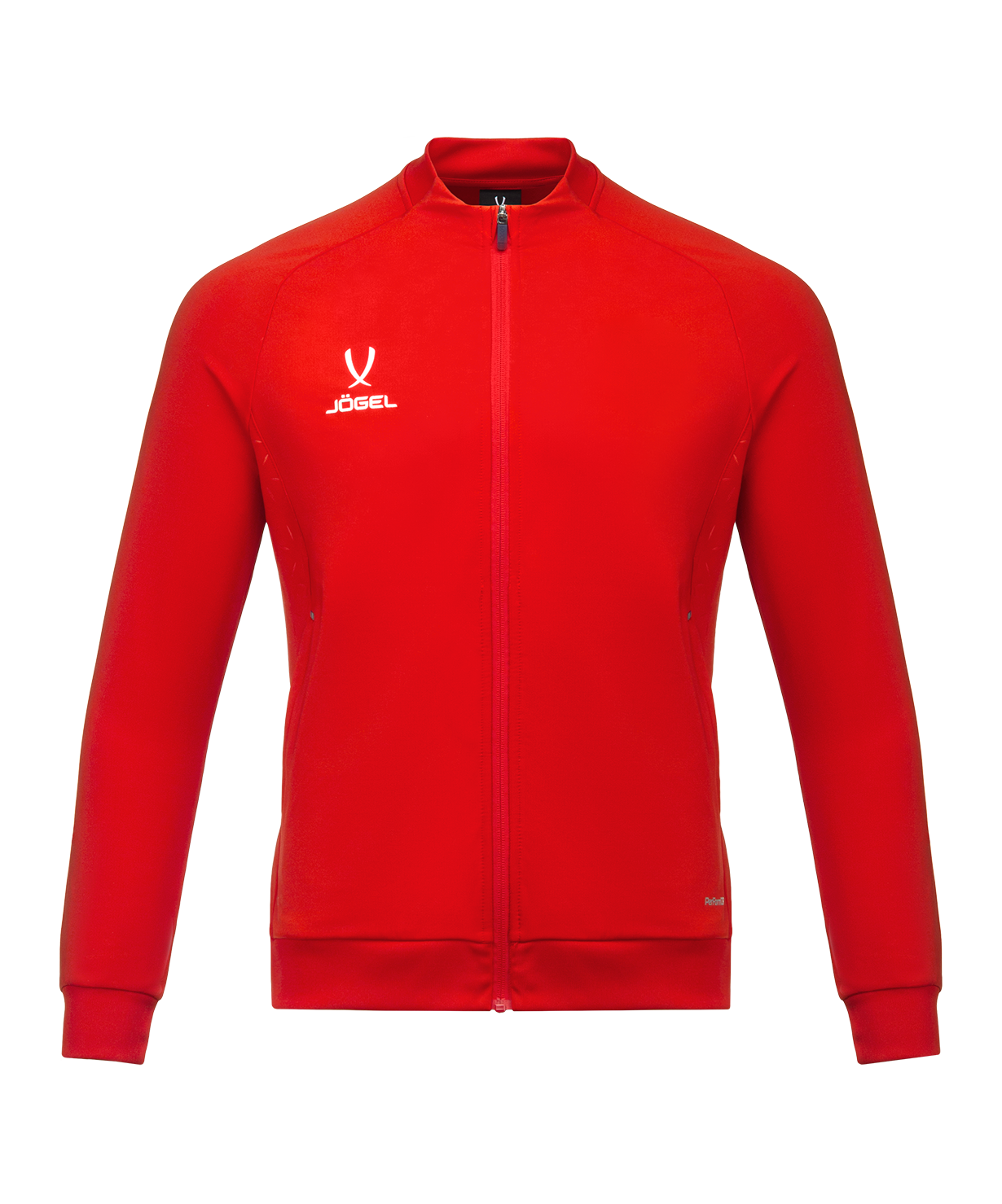 Джемпер тренировочный на молнии JOGEL NATIONAL PerFormDRY Training FZ Jacket, красный, размер YL