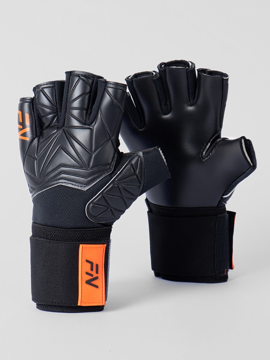Перчатки вратарские FN Futsal Grip (Black/Orange)