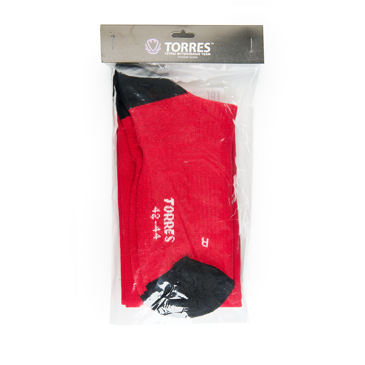 Гетры футб.TORRES Sport Team, FS1108-04-39-41, р.39-41, КРАСН, хлопок, полиэстер, эластан