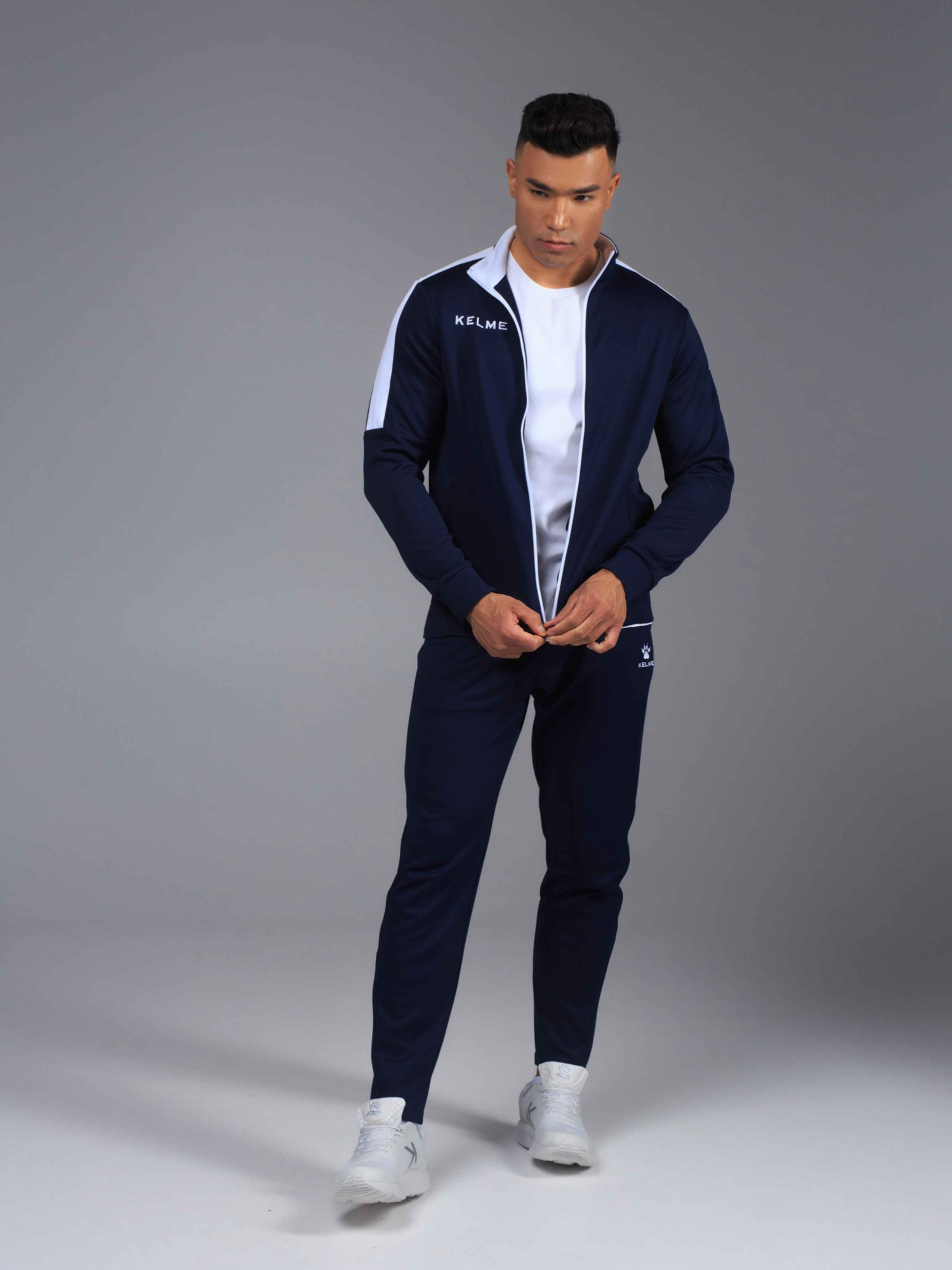 Спортивный костюм KELME Tracksuit Dark Blue