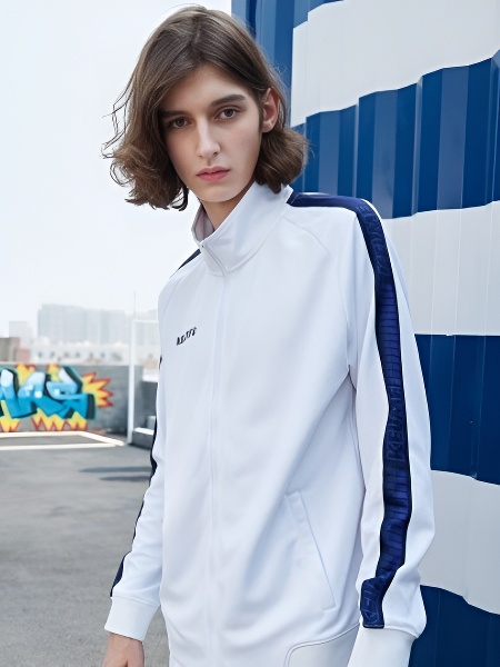 Олимпийка KELME Men's Knitted Jacket White