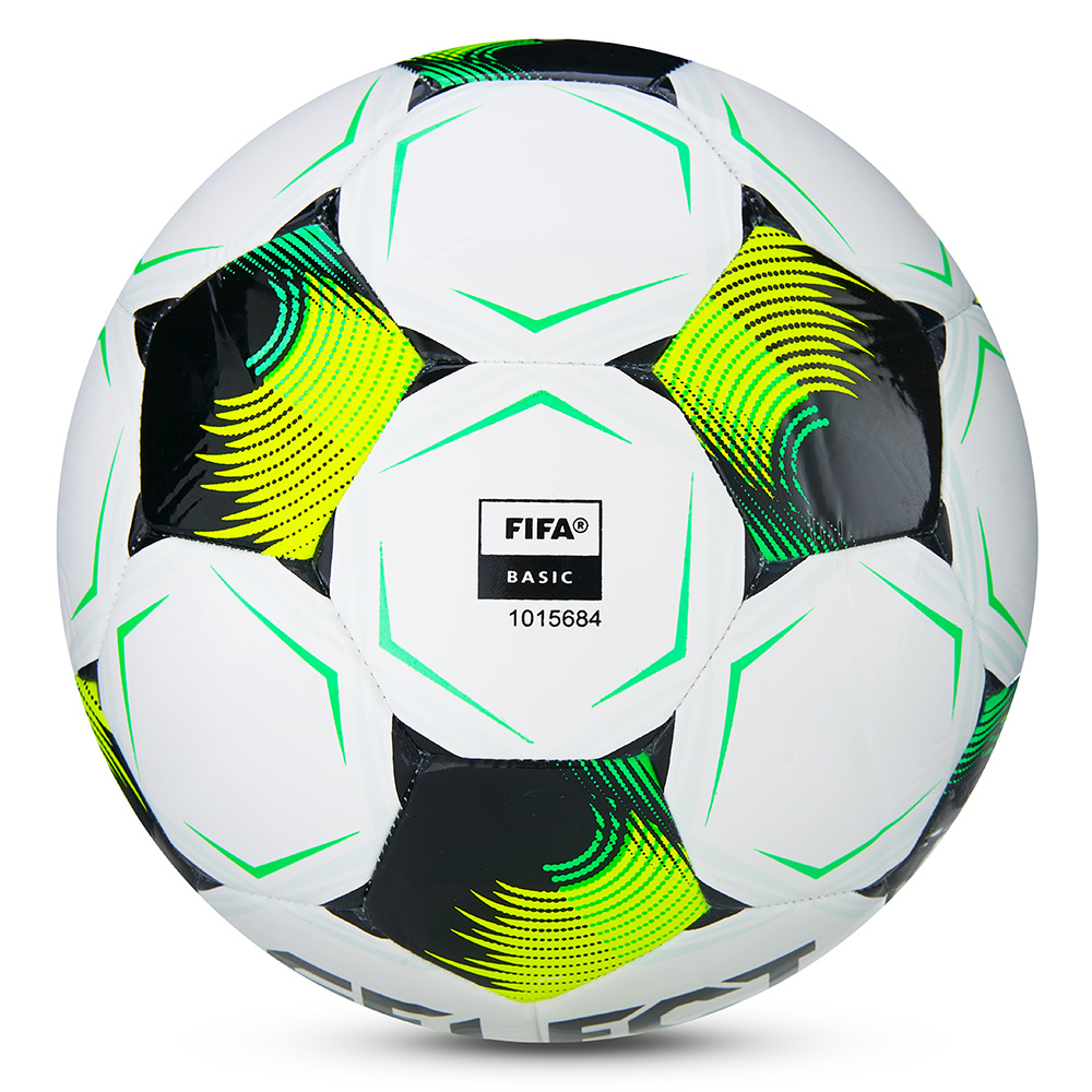 Мяч футб. SELECT Contra DB V26, 0855171012, р.5, FIFA Basic, 32 пан, ПУ, гибр.сш, бело-желто-черный