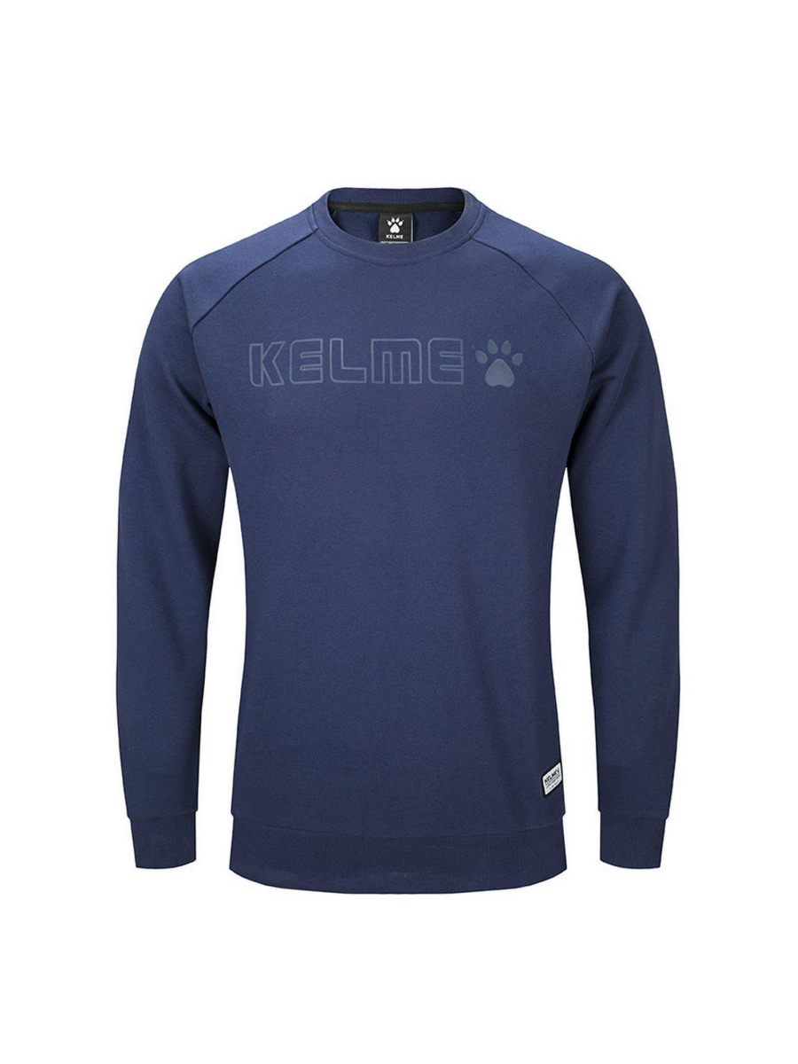 Свитшот KELME Knitted Round Neck Sweater Dark Blue
