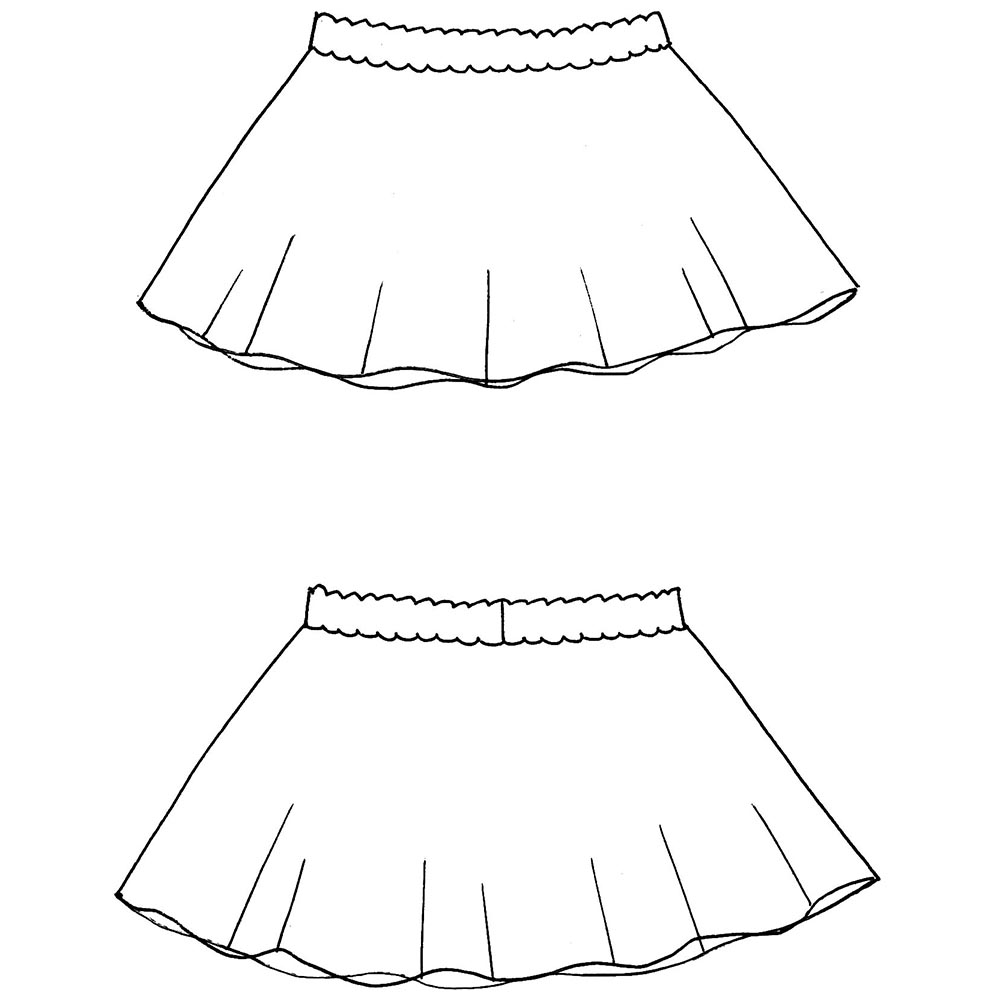 Юбочка гимнастическая сетка Indigo SM-080-32-34, р.32-34, полиэстер, белый