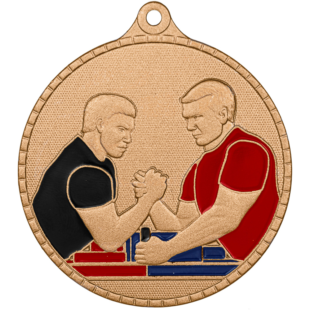 Медаль MZP 653-55/BМ армрестлинг (D-55мм, s-2 мм)