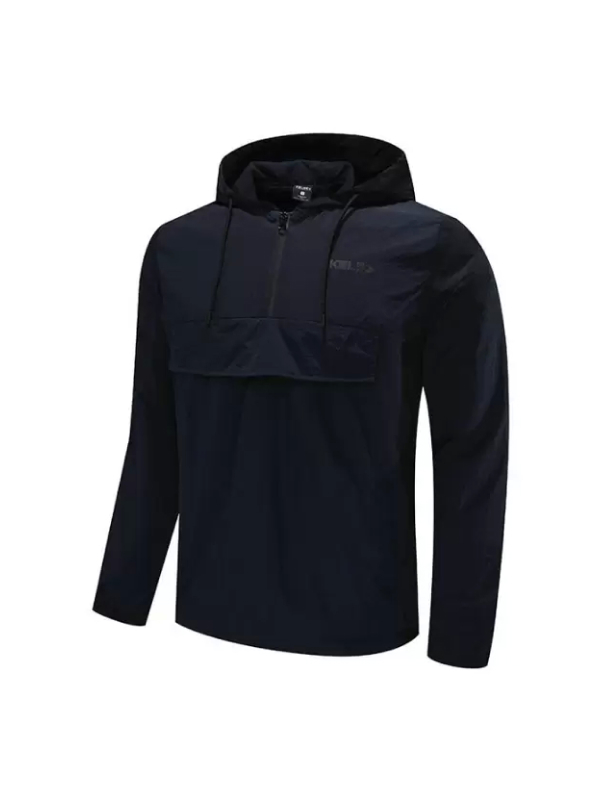Анорак KELME Men's Woven Jacket Blue Dark Blue