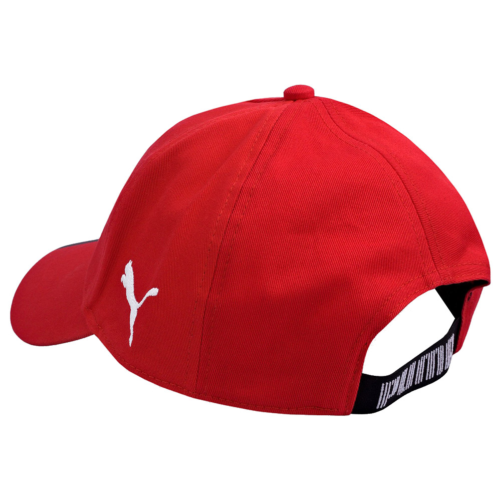 Бейсболка спорт. PUMA Liga Cap 02235601, 100% хлопок, красный