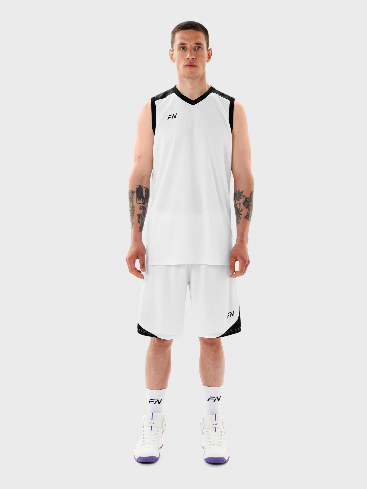 Баскетбольная форма FN Dunk White