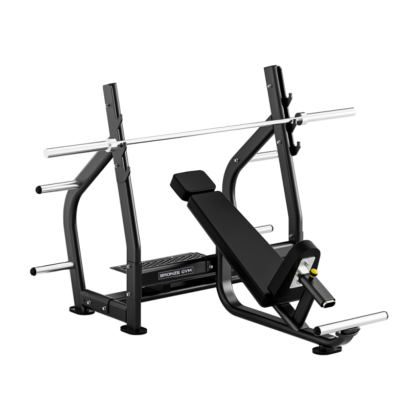 Скамья олимпийская для жима наклонная BRONZE GYM RAVE RE56