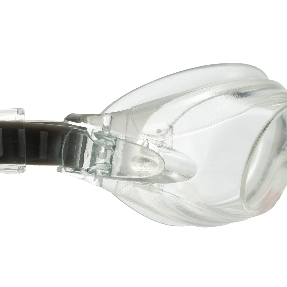 Очки для плав.TORRES Fitness, SW-32215SV, прозр.линзы, прозр.оправа, раздв.регул.ремешок