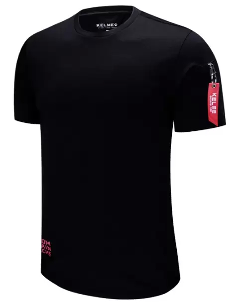 Футболка KELME Men's Short Sleeve T-Shirt Black