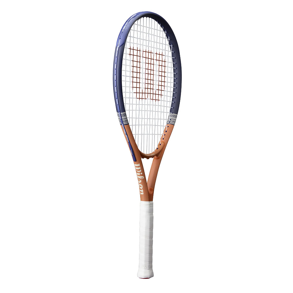 Ракетка б/т Wilson Roland Garros Elite Gr2, WR193210U2, алюм, со струнами, оранжево-синий