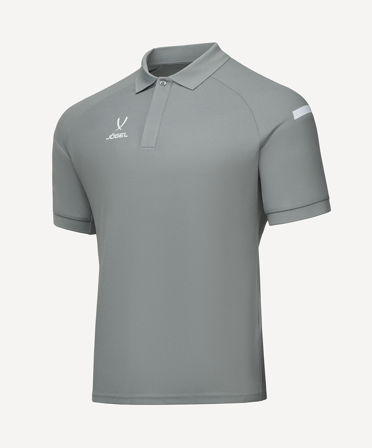 Поло JOGEL CAMP 2 Poly Polo, серый, детский