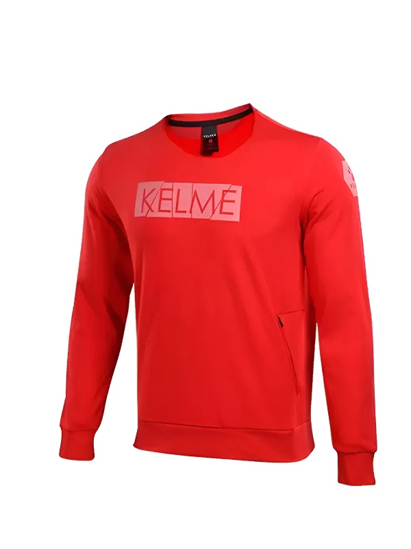 Свитшот KELME Men's Round Neck Sweater Red
