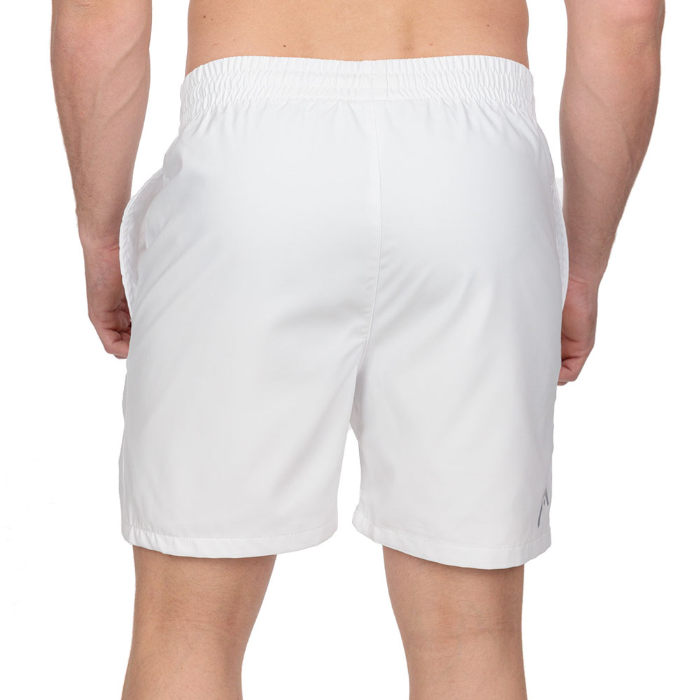Шорты тренир. муж. HEAD Club Shorts M 811379-WH-XL, р.XL, 100% полиэстер, белый