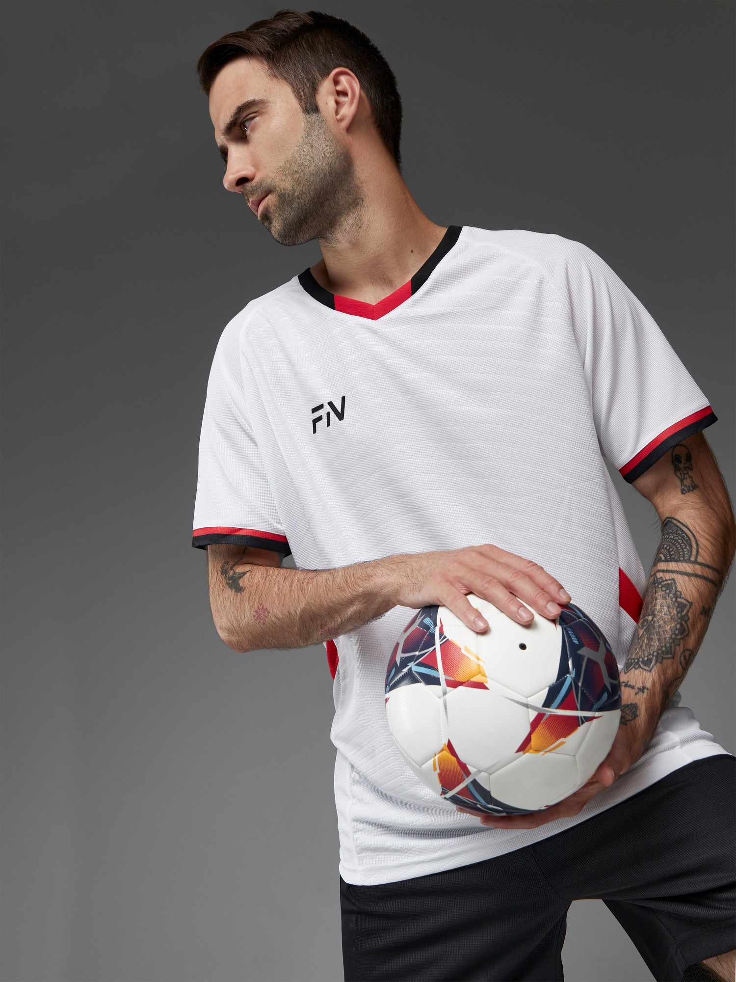 Футбольная форма FN Football Set (White/Black)
