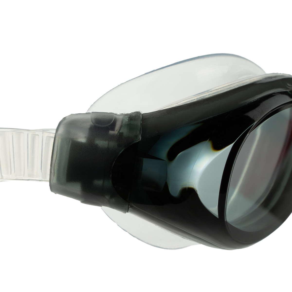 Очки для плав.TORRES Advance, SW-32209GR, дымчатые линзы, черн. оправа, раздв.регул. ремешок