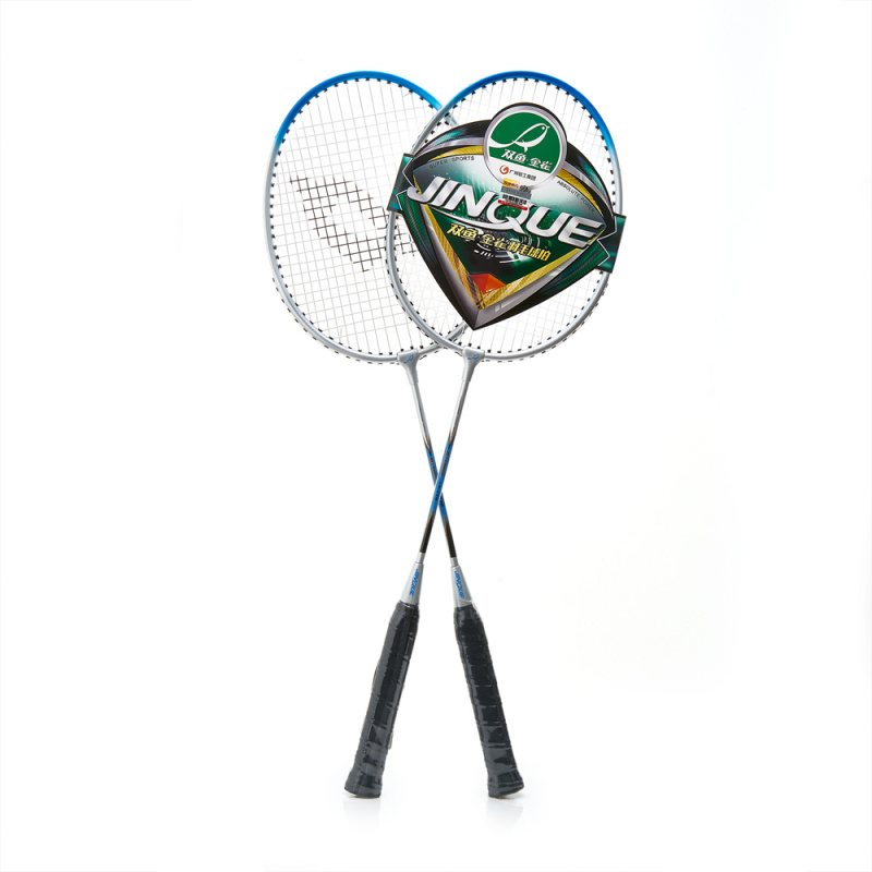 Набор для бадм. DOUBLE FISH JINQUE LT-119, дл.630мм, для любит.,стал.стерж.,алюм.обод, серебристый