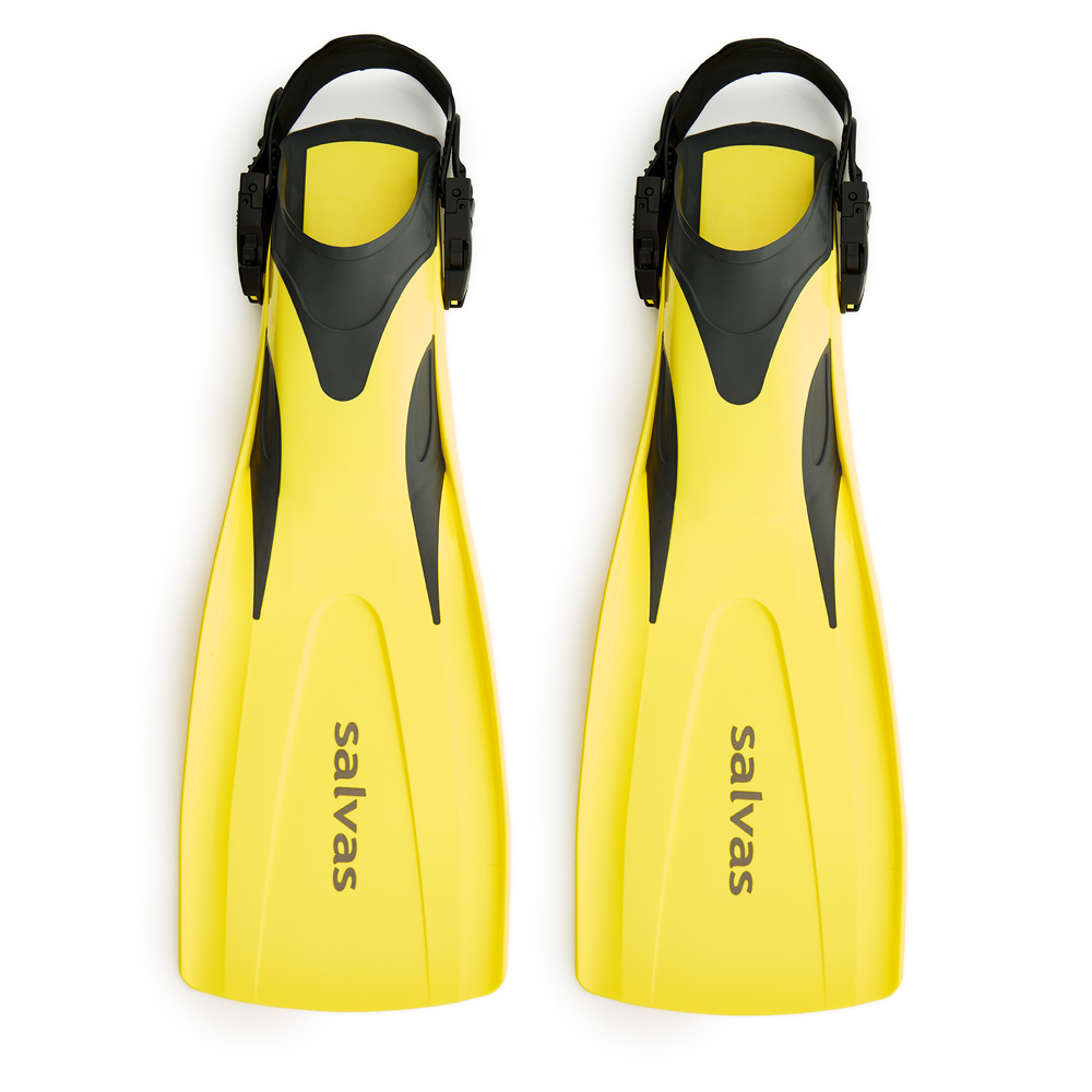 Ласты для плав. Salvas Hazard Plus Fin, BA160SMGGSTS,TPR и Novaflex, р.S/M, желтый