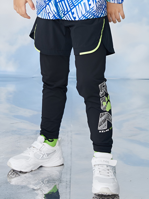 Детские брюки KELME Fake Two-Piece Trousers Dark Blue